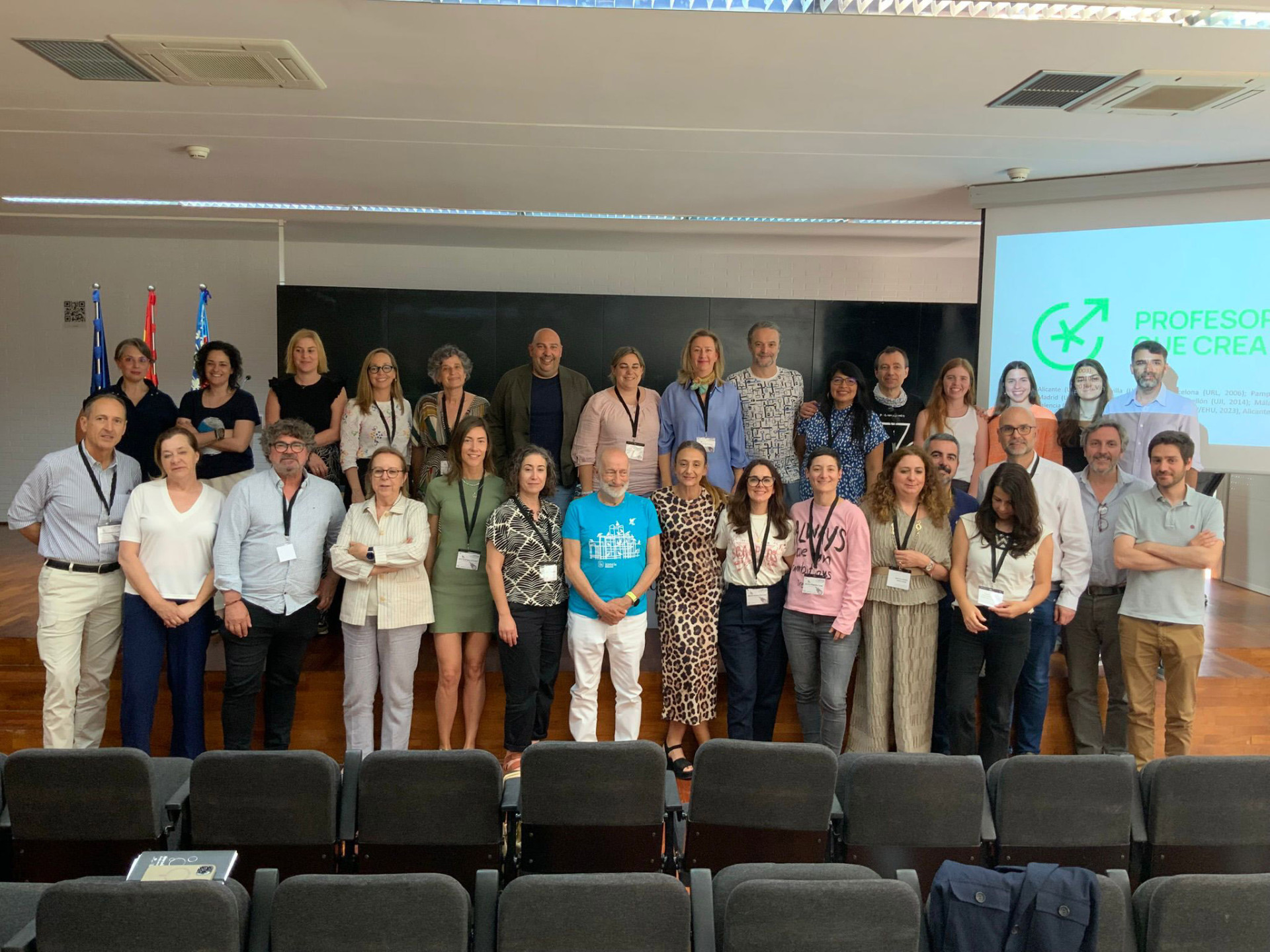 Reunión de profesorado de creatividad en Alicante